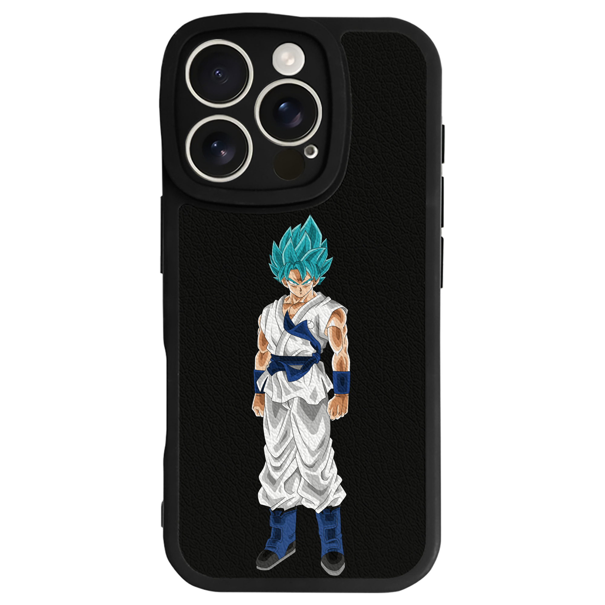 （画像用） ドラゴンボール 孫 悟飯（そんごはん）DRAGON BALL Son Gohan 【iPhone 16シリーズ対応】シリコンスマホケース（レザー調） 材質：シリコン